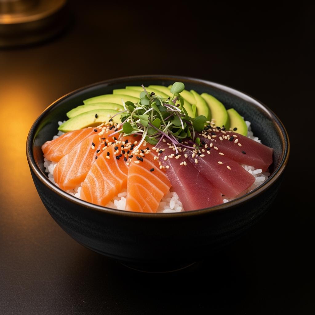 Chirashi saumon