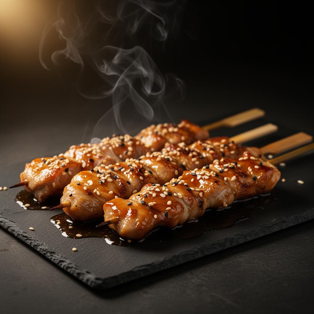 Brochettes yakitori